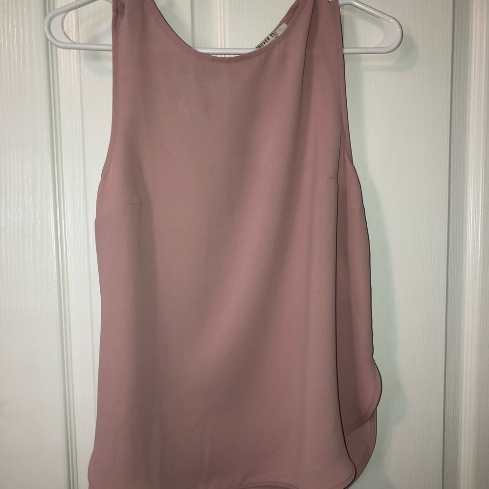 Pink tank top